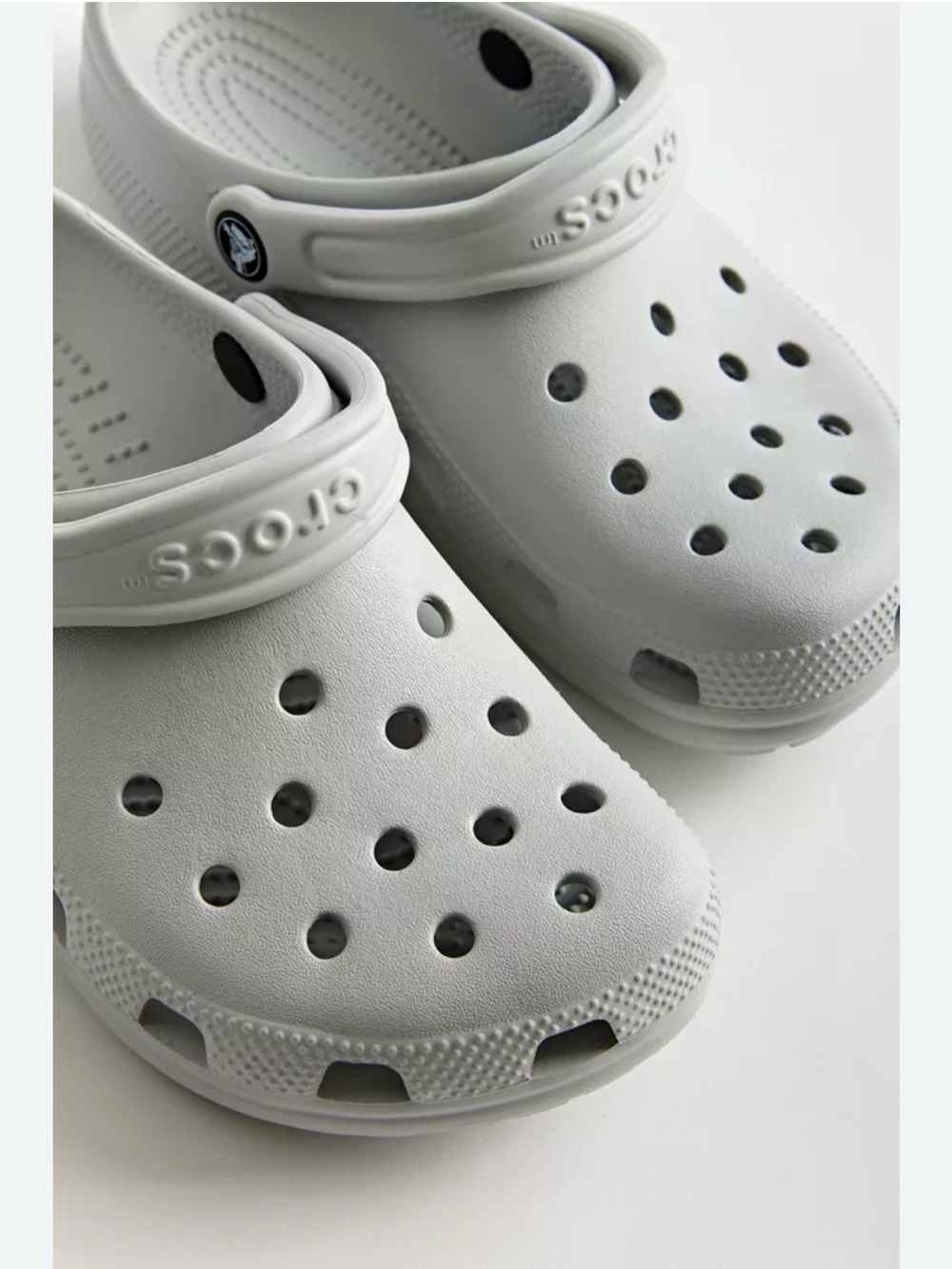 Crocs Kids Classic Clogs - light grey